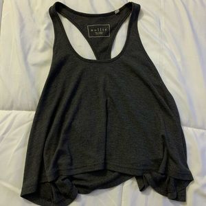 Nollie Grey Tank Crop Top